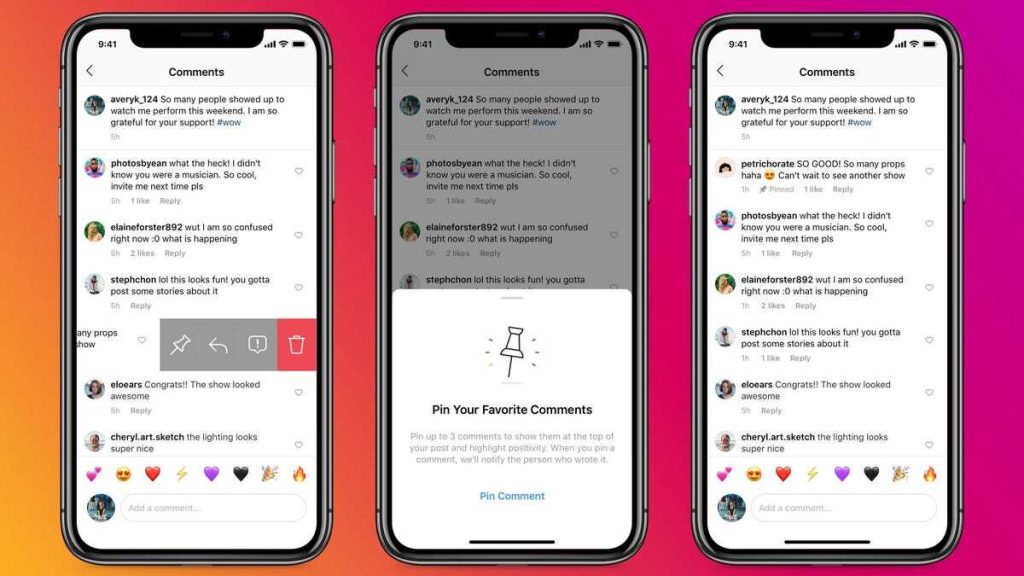 پین کردن پیام